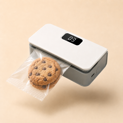 Serolira Sealer — Reseal any bag in seconds.